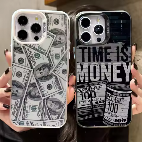 Graffiti Dollar Banknote Phone Case for Vivo Y03 Y78 Y36 Y100 Y27 Y17s Y16 Y02 Y22s V30e V40 V27e V2