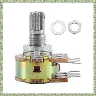 (F Y Z E) 1 pcs silver metal B50K 50K ohm 6-pin dual trim potentiometer 3.8*2.8*1.7cm