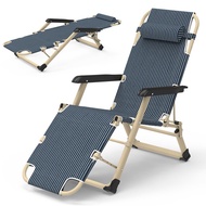 Folding chair folding bed lounge chair lunch break lazy chair Foldable chair new 2024