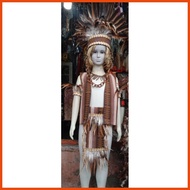 ♂ ☇◑ Igorot Costume for Kids, Chaleco/Bahag complete set with accessories.