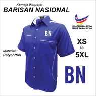 BN Baju Kemeja Korporat Barisan Nasional VM1 VF1 Parti Politik Malaysia Corporate Uniform