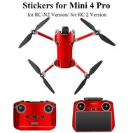 Untuk Pelekat Kalis Air Drone DJI Mini 4 Pro, Pelekat Kamera Drone, Aksesori RC 2 Untuk mini 4 pro