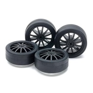 SMALL LOW FRICTION PROFILE TIRES (26mm) & CARBON WHEELS (FIN) - 15534