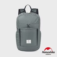 Naturehike 22L云雁輕量防水摺疊後背包 攻頂包 A017-B 灰色