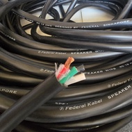 Federal 4C 12AWG Pure Copper 4x4 Speaker Cable Federal 4x4 Speaker cable Speaker Cable