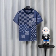 LV Tee 毛線針織提花短袖上衣