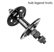 Bộ Hub Legend trước sau 32 lỗ cho xe đạp fixed gear tặng kèm líp