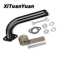 Kit Paip Ekzos Motosikal Mini untuk Predator 212cc 224cc 196cc Coleman CT200U BT200X CT200U-EX 6.5hp