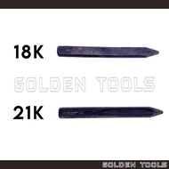 18K 21K Straight Marking Punch 0.7mm For Gold Karat Silver Karat Metal Karat Jewellery Stamping Jewe
