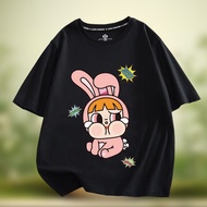 Popmart Crybaby T-shirt Unisex Women Girls Casual Cotton Tee Cute Cartoon Tshirt
