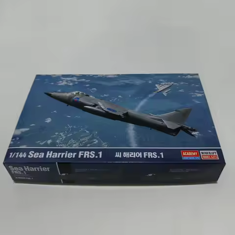 ACADEMY AC12657 1/144 Britain Sea Harrier FRS.1 Aircraft Assembly Model Kit