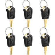 Cat Keys for Caterpillar Heavy Equipment Part #5P8500, 6-Pack