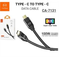 Mcdodo CA-7131 Type-C to Type-C Data Cable