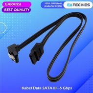 Kabel SATA III 6Gbps L-Shape untuk Hard Drive/SSD 50cm - Cable Data SATA3