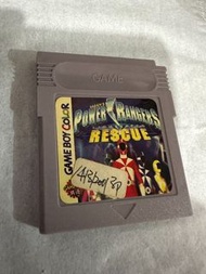 Nintendo GAME BOY COLOR Game GBC Power Rangers Lightspeed Rescue 恐龍戰隊光速救援 GB/GBC/GBA/GBA SP 盒帶 任天堂餅帶