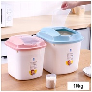💥10kg💥 Household Rice Storage Container Box Kitchen Storage Bekas Beras Bekas Simpan Beras 10kg