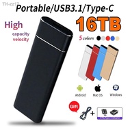 ♧⊕♦ Original Portable SSD External Hard Drive 1TB 2TB High Speed Solid State Hard Disk Type-C USB 3.0 Electronics for Laptop/Phone
