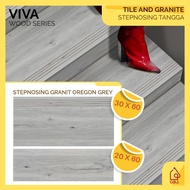 STEPNOSING TANGGA &amp; PLINT GRANIT 30 X 60 OREGON GREY /ANTI SLIP TANGGA