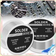 MURRAY 30g 0.8mm Welding Wire Welding Tool FLUX 2.0% Low-melting Soldering Wire Roll