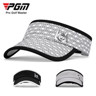 PGM Golf casual sport men sun protection topless cap breathable with sweatband design MZ045 adjustab