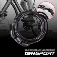 TaffGUARD 4-Digit Combination Bicycle Lock