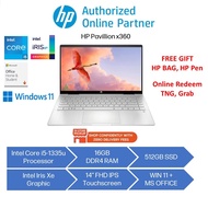 HP Pavilion x360 14-ek1038TU Space Blue / 14-ek1039TU Natural Silver Intel i5 12th/16GB/512GB/14 TOU