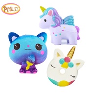 ice cream cat squishy animal kawaii unicorn donut squishy toy smooshy mushy poopsie squish for stres