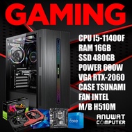 คอมพิวเตอร์เล่นเกมส์ไม่ถึงสองหมื่นได้ RTX-2060 Intel Core I5-11400F RAM 16GB RTX-2060