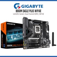 GIGABYTE B860M EAGLE PLUS WIFI6E INTEL CORE ULTRA PROCESSORS (SERIES 2) MOTHERBOARD LGA1851 SOCKET D
