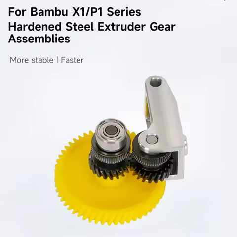 For Bambu Lab Extruder Gear Bambu Lab Extruder Kit for Bambu Lab P1S P1P X1 Carbon X1C Upgrade Harde