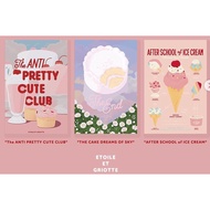 Subpackage Japanese Expensive Brand Soft Girl etoile et griotte Goddess Limited Ice Cream Cake Notes