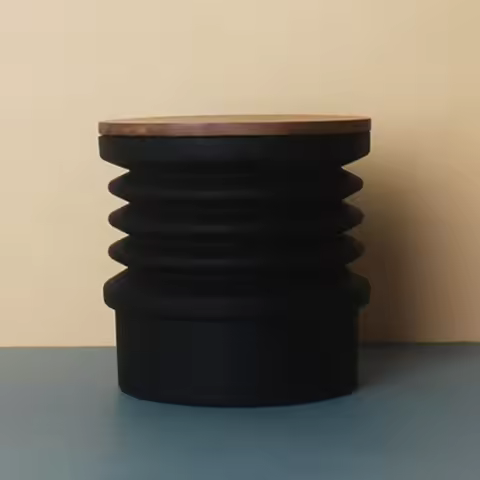 DF64 Coffee Beans Grinder Single Dose Hopper Silicone Bellows 6cm-7cm Diameter Wood Lid Coffee Grind