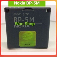 แบตเตอรี่ Nokia BP-5M 5M 5610 5700 6110 6220c 6500 6500S 7390 8600 แบตเตอรี่ Luna BP5M/900mAh 3.7V