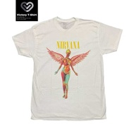 เสื้อยืด NIRVANA ลายนางฟ้า (WHITE) ของแท้ 100%‼️