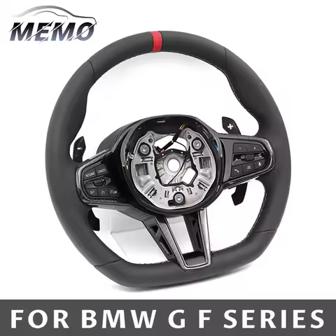 CS Steering Wheel Nappa Leather For BMW G01 G02 G05 G20 G21 G26 G30 G31 G32 G82 G42 G14 G80 G87 X1 X