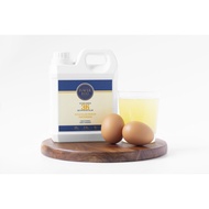 1 kg putih telur cair 1 kg putih telur mentah 1 kg putih telur