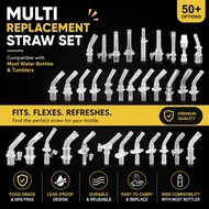Multi Replacement Straw Nozzle and Accessories For Diller Beddybear Snoopy Food Grade Silicone Mater