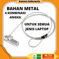 Laptop Safety Lock Padlock Code Number Security Lock Cable Lock With Safe Number From Thief