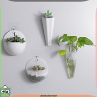 Vas Bunga Terrarium Plastik Tempel / Vas Bunga Dinding Unik / Pot