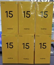 Realme 15 5G.  8GB+128GB / 8GB+256GB / 12GB+256GB. Global Version Brand New