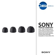 READY! SONY TRIPLE COMFORT EP-TC50 Foam+Silicone Eartips for In-ear IEM & TWS