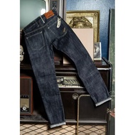 Pinion Denim Lot Dark Eagle 19.5oz Deep Indigo Japanese Fabric With Red Edges And Small Pockets Midd