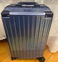 Dunlop 原廠20” 藍色厚鋁料扣款行李箱旅行喼luggage baggage suitcase TSA LOCK 360 wheel handcarry cabin size