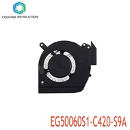 Laptop CPU Cooling Fan EG50060S1-C420-S9A DC5V 0.39A 4Pin for Dell Latitude 5401 DP/N 0WG3PW