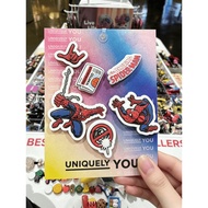 crocs charm jibbitz crocs crocs button Spiderman Cartoon Shoe Buckle for Crocs - Kids' Marvel Access