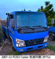 零件車 2007~12 FUSO Canter 堅達四期 2977cc 零件拆賣