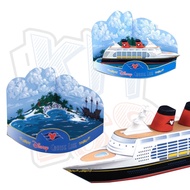 Disney Wonder Cruise Ship Paper Model