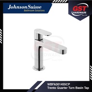 Johnson Suisse Basin Tap Quarter Turn Trento 1/2" Basin Water Tap Bathroom Faucet Johnson Suisse Tap