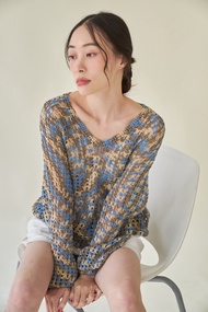 Allur Quarter Salt wave crochet top