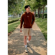 Project Embody Classic Drop Shoulder Hoodie (Sage Green/ Brown)